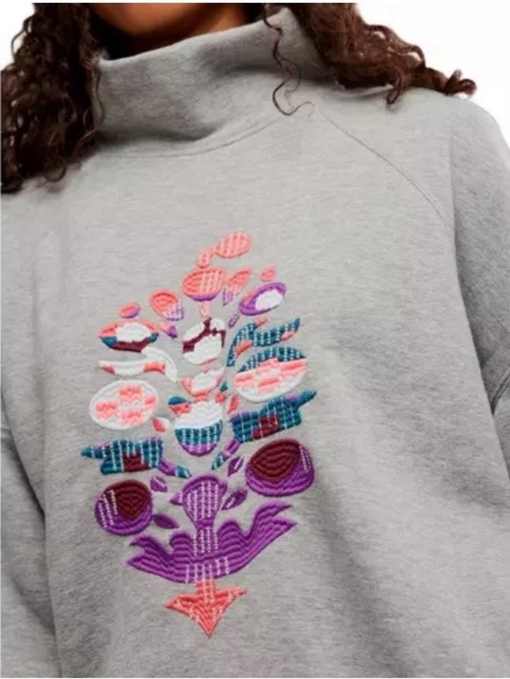 FP Movement On Your Mark Logo Mock
Neck Sweatshirt - Small - NWT! $148 - Picture 4 of 5